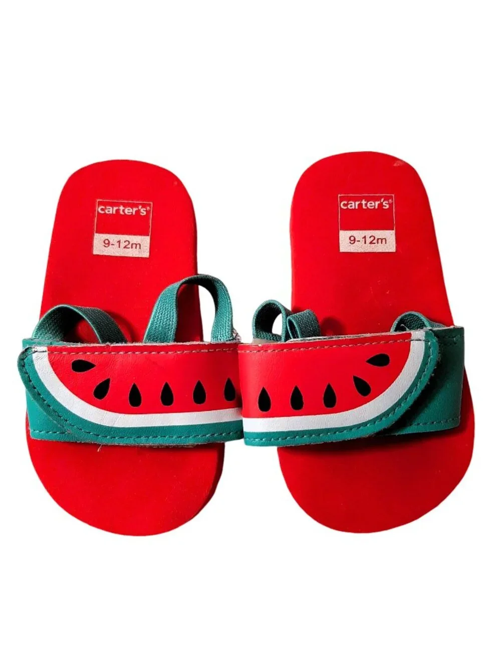 Carter's Baby Watermelon Sandals - Size 9-12M